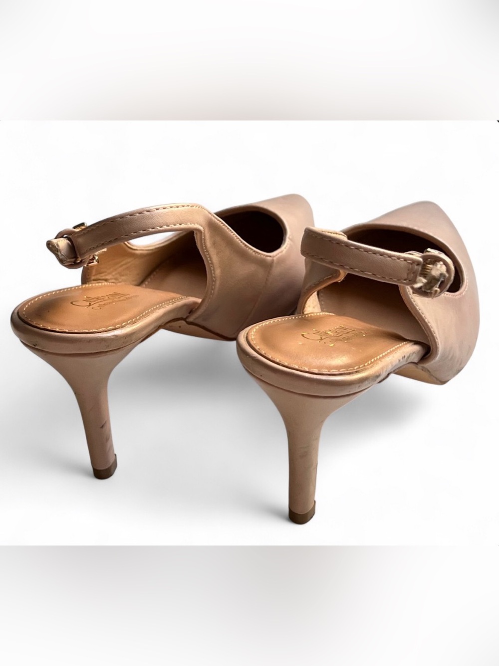 Nude Catherine Malandrino Women’s Nude Heel Sandals - Classic Strappy Pump